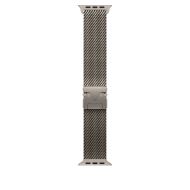 Каишка за часовник Apple Watch 49mm Milanese Loop: Natural Titanium Milanese Loop - Large