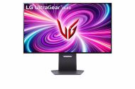 Монитор LG 32GS95UE-B, 31.46" UltraGear OLED Dual Mode, 0.03ms, 1500000:1, 450cd/m2, UHD 4K (3840x2160) 240Hz, Full HD 480Hz, Reader Mode, FreeSync, G-SYNC, HDR 400, DCI-P3 98.5%, USB, HDMI, DisplayPort, Height Adjustable, Pivot, Swivel, Tilt, Headphone o