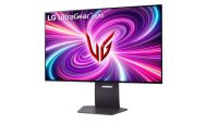 Монитор LG 32GS95UE-B, 31.46" UltraGear OLED Dual Mode, 0.03ms, 1500000:1, 450cd/m2, UHD 4K (3840x2160) 240Hz, Full HD 480Hz, Reader Mode, FreeSync, G-SYNC, HDR 400, DCI-P3 98.5%, USB, HDMI, DisplayPort, Height Adjustable, Pivot, Swivel, Tilt, Headphone o