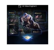Телевизор Hisense, 110''  UXNQ,Mini-LED, FALD, 144Hz, Quantum Dot, Vidaa, ADS, Black