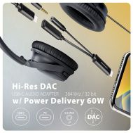 USB-C to 3.5 mm audio adap,PD,10cm,AXAGON ADA-HCPD