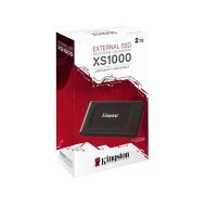 SSD Ext. 2TB Kingston XS1000, USB-C, Black