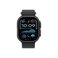 Каишка за часовник Apple Watch 49mm Band: Black Ocean Band Extension - Black Titanium Finish