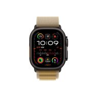 Каишка за часовник Apple Watch 49mm Loop: Tan Alpine Loop - Small - Black Titanium Finish