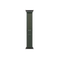 Каишка за часовник Apple Watch 49mm Loop: Green Trail Loop - M/L - Black Titanium Finish
