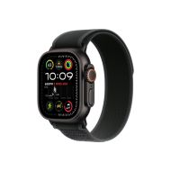 Каишка за часовник Apple Watch 49mm Loop: Black Trail Loop - S/M - Black Titanium Finish