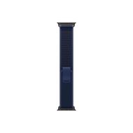 Каишка за часовник Apple Watch 49mm Loop: Blue Trail Loop - M/L - Black Titanium Finish