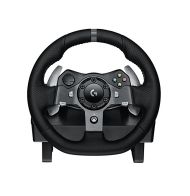 Волан Logitech G920 Driving Force Racing Wheel, Xbox One, PC, 900° Rotation, Dual Motor Force Feedback, Adjustable Pedals, Leather