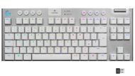 Клавиатура Logitech G915 Wireless TKL Keyboard, GL Tactile Low Profile, Lightspeed Wireless, Lightsync RGB, Game Mode, Media Controls, White