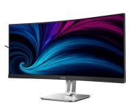 Монитор Philips, 34B2U5600C, 34" Curved, 1500R VA, WLED, 3440x1440@120Hz, 4ms GtG, 300cd m/2, 4000:1, 50M:1 SC, Adaptive Sync, FlickerFree, Eyesafe, 5Wx2, Tilt, Height Adjust, Swivel, 2xHDMI, DP, USB hub