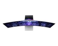Монитор Samsung LS34BG850, 34'' CURVED OLED, 1800R, 175 Hz, 0.1 ms GTG, 21:9, 3440 x 1440, DisplayHDR True Black 400, 250 cd/m2, 1 000 000:1 Contrast, Mega DCR, FreeSync , Smart, 2xUSB C, Mini DP, Micro HDMI 2.1, Wi-Fi 5, BT 5.2, Speakers, 178°/178°, Silv
