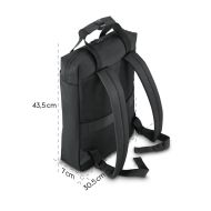 HAMA Раница за лаптоп "Extreme Protect", Удароустойчива, 40 - 41 см (15.6" -16.2"), черна