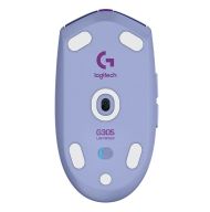 Мишка Logitech G305 Wireless Mouse, Lightsync RGB, Lightspeed Wireless, HERO 12K DPI Sensor, 400 IPS, 6 Programmable Buttons, Lilac