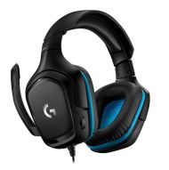 Слушалки Logitech G432 Surround Headset, 50 mm Drivers, 7.1 DTS Headphone:X 2.0 Surround, Leather Ear Cushions, PC, Nintendo Switch, PS4, Xbox One, Black