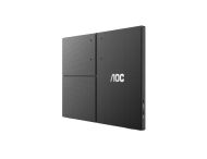 Монитор AOC 16T3EA, 15.6" IPS WLED, 1920x1080@60Hz, 4ms GtG, 250cd m/2, 700:1, 50M:1 DCR, USB-C 3.2x1