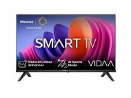 Телевизор Hisense 32" A4N, HD 1366x768,3000:1, DLED, HLG, DTS Virtual X, Smart TV, WiFi, WiFi Direct, BT, VIDAA U7,Anyview Cast, 2xHDMI, 2xUSB, LAN, CI+, DVB-T2/C/S2, Black