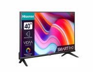 Телевизор Hisense 40" A4K, Full HD 1920x1080, DLED, HDR, HLG, DTS HD, Smart TV, WiFi, WiFi Direct, 2xHDMI, 2xUSB, LAN, CI+, DVB-T2/C/S2, Black