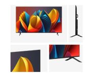 Телевизор Hisense 85" E7NQ, 4K Ultra HD 3840x2160, Quantum Dot, 60Hz, Light Sensor,IPS, HDR 10+, HLG, Dolby Vision IQ, Dolby Atmos, Smart TV, WiFi 5GHz, WiFi Direct, BT, Anyview Cast, 2xHDMI, 2xUSB, LAN, CI+, DVB-T2/C/S2, Black