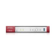 Защитна стена Zyxel USG FLEX 50 HP, 5 Gigabit user-definable ports, 1*1G PoE+, 1*USB with 1 YR Entry Defense Pack