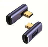 Adapter USB C-C, M/F, Angled, 40Gbps QC100W 962218