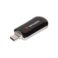 Памет Verbatim Plectra USB-C Flash Drive Black 256GB