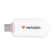 Памет Verbatim Plectra USB-C Flash Drive White 256GB