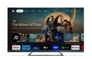 Телевизор Sharp 65FQ5EG, 65" QLED  GOOGLE TV, 4K Ultra HD 144Hz Quantum Dot 3840x2160 Aluminium Slim Frameless, AQUOS AI, DVB-T/T2/C/S/S2, 500 NIT, Active Motion 1400, HARMAN/KARDON, HDR10, Dolby Atmos, Dolby Vision, DTS:X, Google Assistant, HDMI eARC, Mi