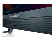 Телевизор Sharp 65FQ5EG, 65" QLED  GOOGLE TV, 4K Ultra HD 144Hz Quantum Dot 3840x2160 Aluminium Slim Frameless, AQUOS AI, DVB-T/T2/C/S/S2, 500 NIT, Active Motion 1400, HARMAN/KARDON, HDR10, Dolby Atmos, Dolby Vision, DTS:X, Google Assistant, HDMI eARC, Mi