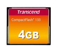 Памет Transcend 4GB, CF Card, MLC, 133X