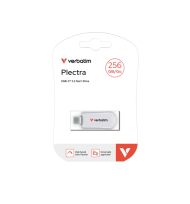 Памет Verbatim Plectra USB-C Flash Drive White 256GB