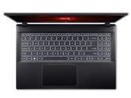 Лаптоп Acer Nitro V15,  ANV15-51-98T8, Intel Core 9-13900H(up to 5.40 GHz, 24MB), 15.6" FHD (1920X1080) IPS 165Hz, 1*16GB DDR5 5200MHz, (1 slot free), 1024GB PCIe NVMe SSD, GeForce RTX 4060 8GB GDDR6, Lan, WiFi AX, BT.5.2, HD Cam, KB Backlit, No OS, Black