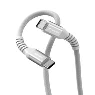 Кабел Verbatim Sync & Charge USB-C to USB-C 100W Magnetic 120 cm - Grey