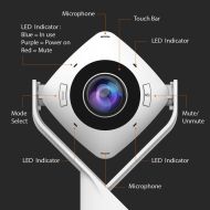 Уеб камера j5create JVCU360 All Around UltraHD,1080p, микрофон, USB, 360° 
