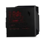 Настолен компютър Acer Nitro N50-130, AMD Ryzen 5 7600 (up to 5.10GHz, 38MB), 32GB DDR5 4800MHz (2*16GB), 1024GB SSD PCI-e + 1*M.2 free, NVIDIA GeForce RTX 4060 8GB GDDR6, No DVD, 5*USB 3.2,Type-C, 2*USB 2.0, Mic.&Audio jacks, RG-45, GLAN, Wi-Fi AX/6E&BT 