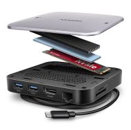 USB-C Multiport,10Gbps,M.2,HDMI,CR,AXAGON HMC-UFO