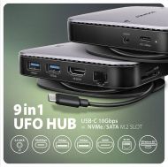 USB-C Multiport,10Gbps,M.2,HDMI,CR,AXAGON HMC-UFO
