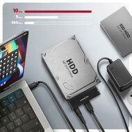 USB3.2 C/A to SATA 3 adapter,10Gbs,Axagon ADSA-FPX