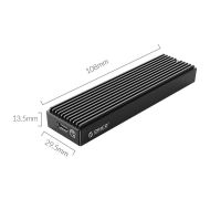 ORICO EXT CASE M2 SATA TO USBC
