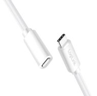 Cable USB2 C-C M/F, 3m, 3A, White, Logilink CU0222