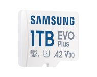 Памет Samsung 1TB micro SD Card EVO Plus with Adapter, UHS-I interface, Read Speed up to 160MB/s