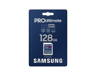 Памет Samsung 128GB SD Card PRO Ultimate, U3, V30 , Read 200MB/s - Write 130MB/s
