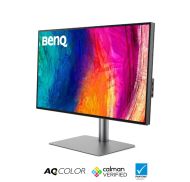 Монитор BenQ PD3225U, 32”, 4K Designer Monitor, AQCOLOR, IPS Black, 2000:1, 98% P3, 100% sRGB, 100% Rec.709, Factory Calibrated, Calman Verified, Pantone SkinTone, HDR10 and HDR 400,  M-Book mode, Daisy chain via Thunderbolt 3, PD85W, DPAlt Mode, HDMI 2.0