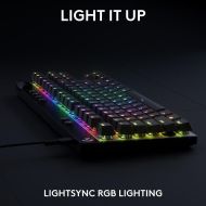 Геймърска механична клавиатура Logitech G Pro X RAPID TKL, Magnetic Analog Switch, Черен
