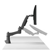 Стойка BenQ Arm, Monitor Arm for desk mount AS10, Compatible with 21.5/ 24 / 27” monitors, for ALL GL/GW/BL/PD/EW/SW models with VESA mounting possibility 100mm or 75mm, from 2.5 kg to 8 kg, 315mm height adjustment