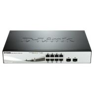 Комутатор D-Link 8-Port Gigabit PoE Smart Switch with 2 SFP ports