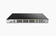 Комутатор D-Link xStack 20-port SFP Layer 3 Stackable Managed Gigabit Switch including 4-port Combo 1000BaseT/SFP plus 4 10GE SFP+