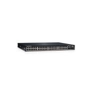 Комутатор Dell EMC PowerSwitch N3248P-ON, 48x1G, 4x10G SFP+, 2x100G QSFP28, PoE 30W, 1xAC PSU, IO/PS, OS6, Lifetime Limited Hardware Warranty