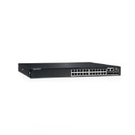 Комутатор Dell EMC Powerswitch N2224X-ON, 24x1/2.5G, 4x25G, 2x40G Stacking, 1xAC PSU, IO/PS airflow, OS6, Lifetime Limited Hardware Warranty