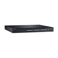 Комутатор Dell Networking S3148, L3, 48x 1GbE, 2xCombo, 2x 10GbE SFP+ fixed ports, Stacking, IO to PSU airflow, 1x AC PSU, LLW 210-AIMR