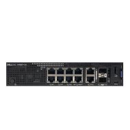 Комутатор Dell EMC Switch N1108EP-ON, Gigabit, L2, 8x 10/100/1000Mbps half/full duplex ports, 2x GbE RJ45 and 2x GbE SFP interfaces, 8xPoE/PoE+, DNN1108EP, 137W PoE power budget RJ45, FastPoE, Perpetual PoE,1 RU half-width, fanless operation, LL Hardware 